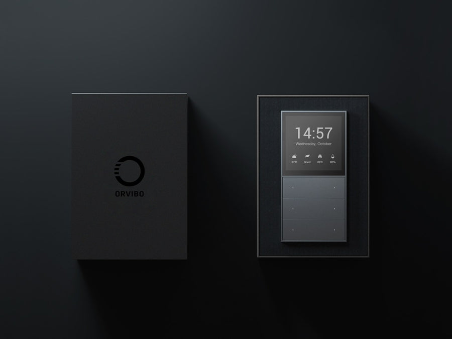 ORVIBO MixPad S smart panel with touch screen and switch keys